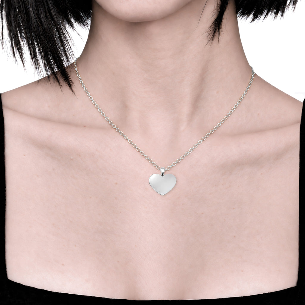 Dije personalizable de corazón