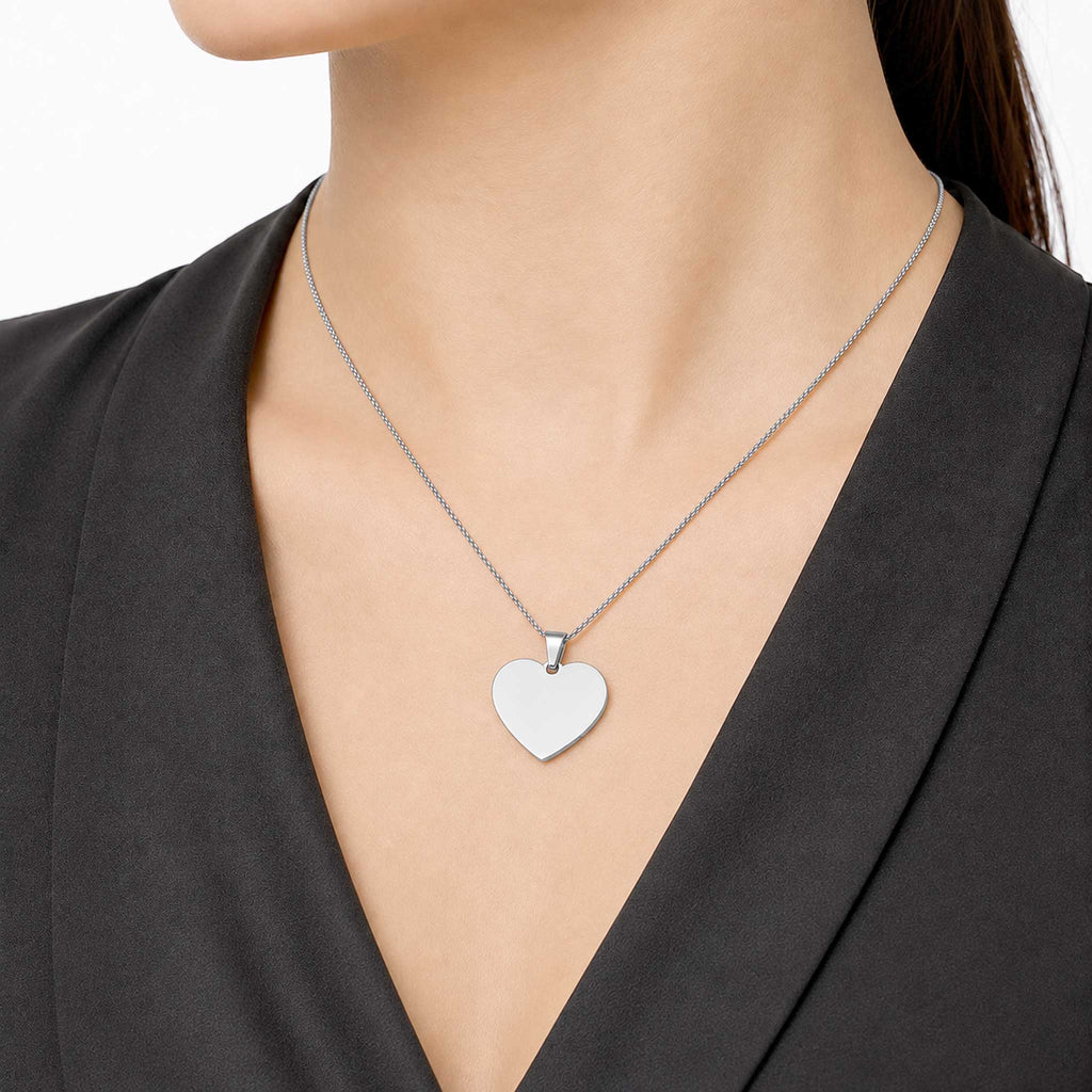 Dije personalizable de corazón