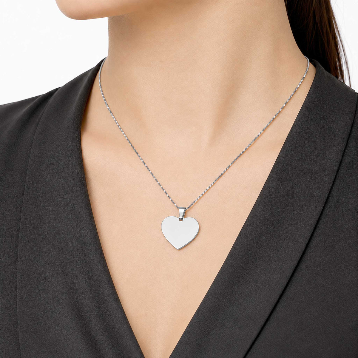 Dije personalizable de corazón