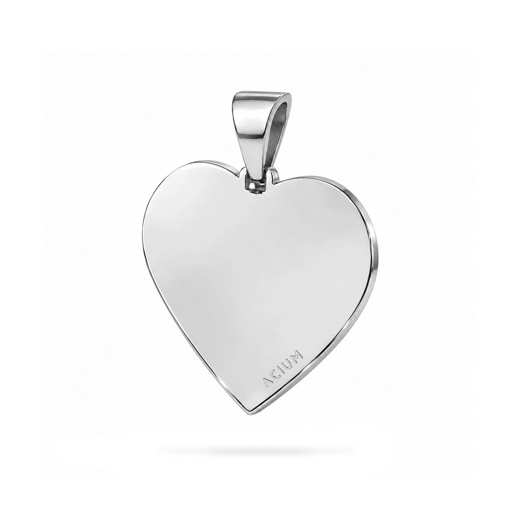 Dije personalizable de corazón