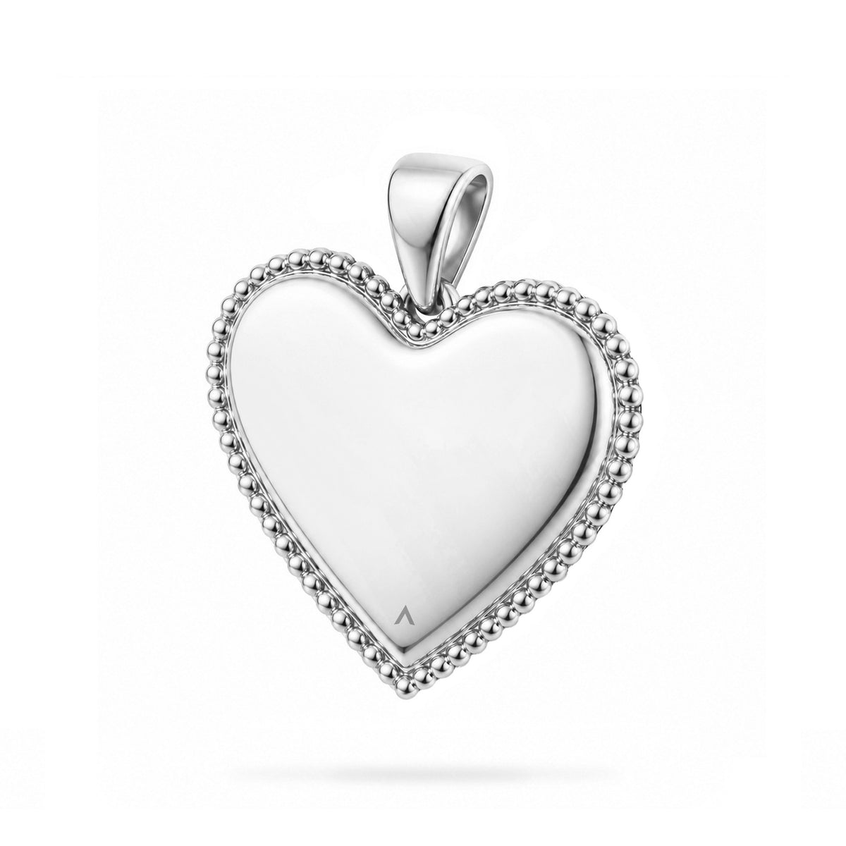Dije personalizable de corazón