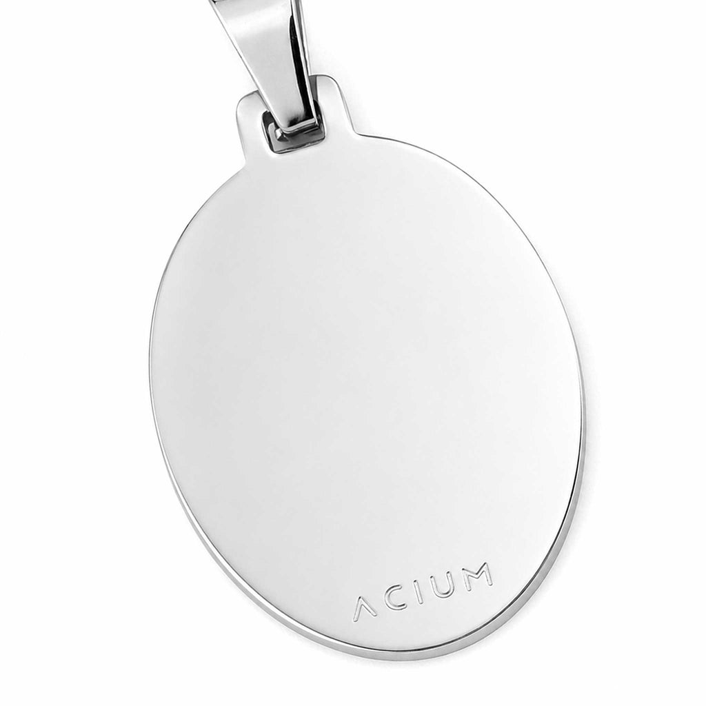 Dije ovalado personalizable