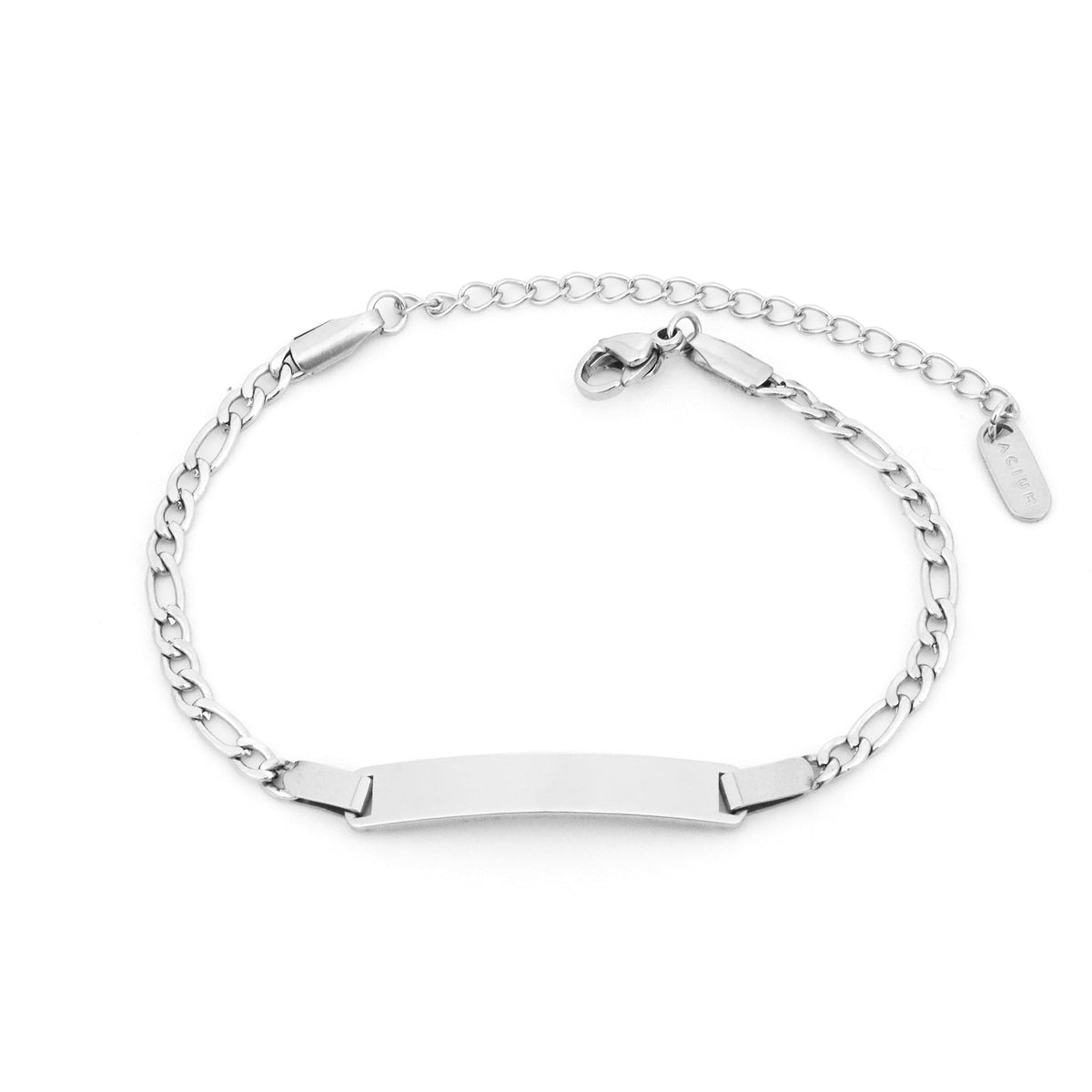 Pulsera personalizable con placa