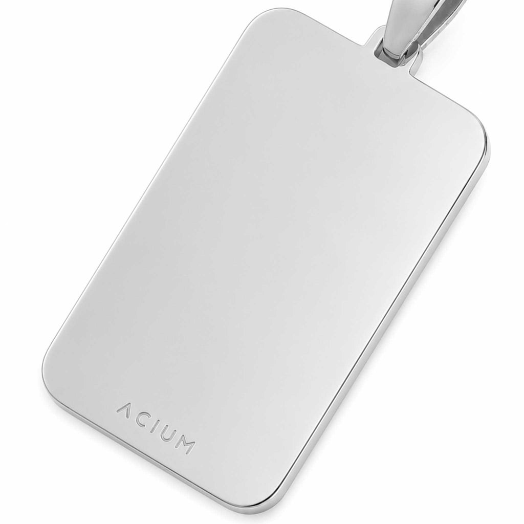 Dije rectangular personalizable