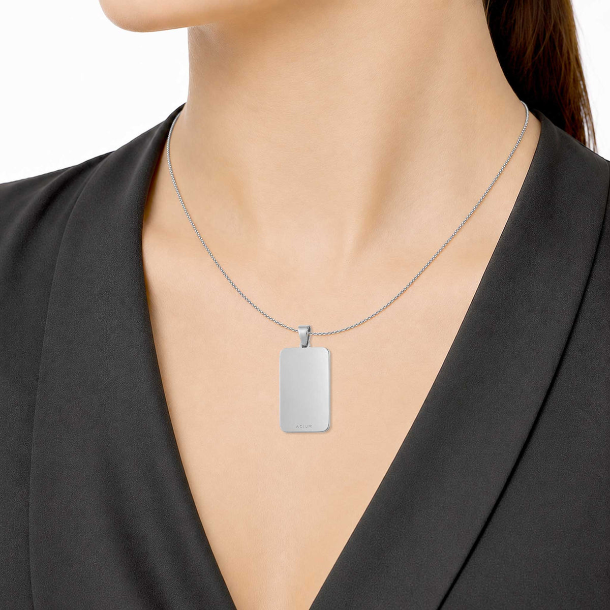Dije rectangular personalizable