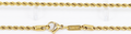 Cadena Classic Francesa Revestimiento en oro pulido