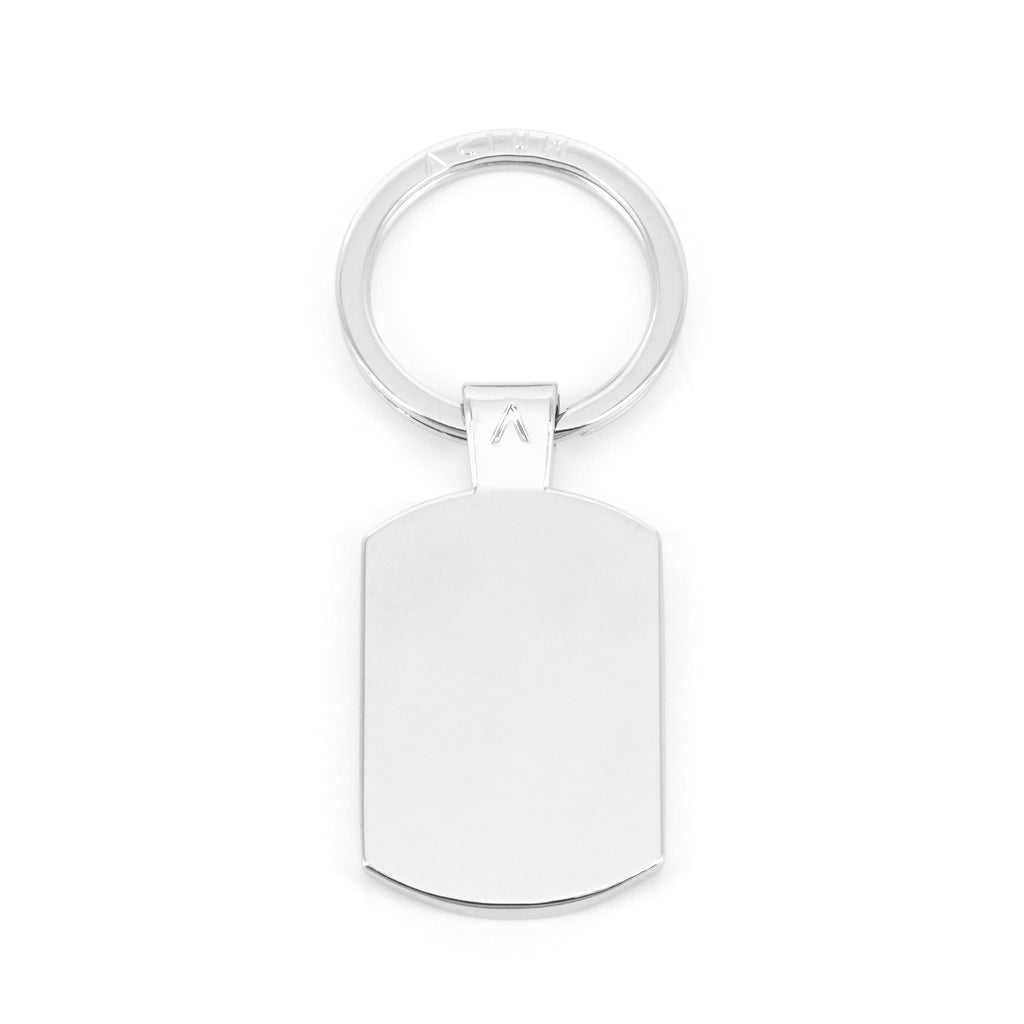 Llavero rectangular estilo militar personalizable
