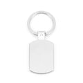 Llavero rectangular estilo militar personalizable