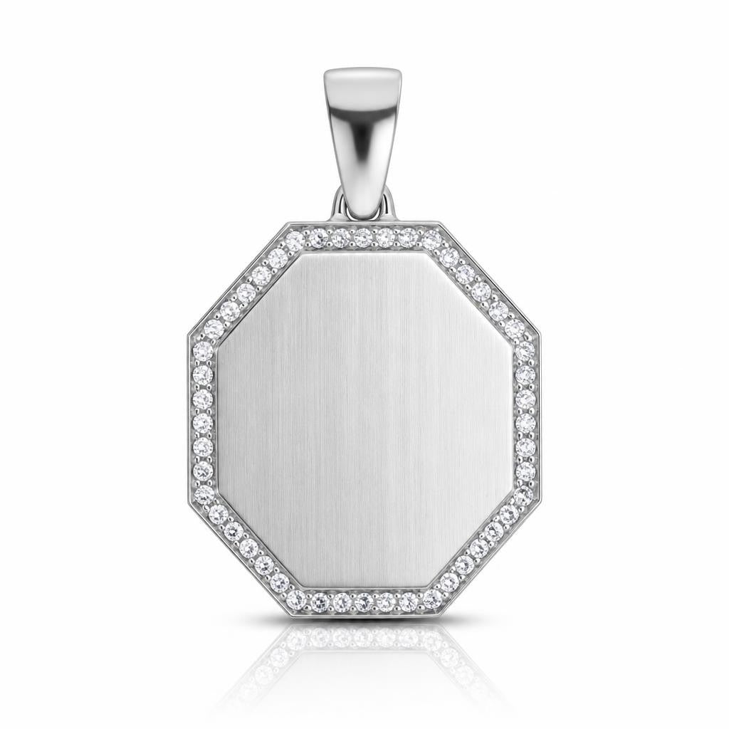 Dije personalizable octagonal