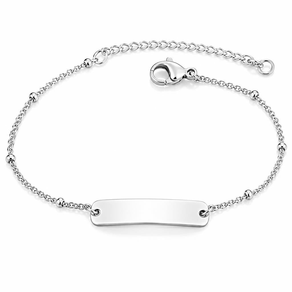 Pulsera personalizable con placa