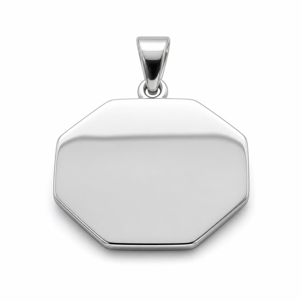 Dije personalizable octagonal